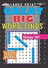 Great Big Word-Finds Large Print Puzzle Book-Word Search-Volume 153