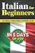 Italian for Beginners by Bruno Thomas