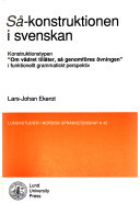 Så-konstruktionen i svenskan: Konstruktionstypen "Om vädret tillåter, så genomföres övningen" i funktionellt grammatiskt perspektiv (Paperback)