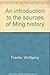 An Introduction to the Sources of Ming History