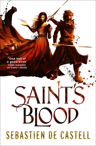 Portada de Saint's Blood, de Sebastien de Castell
