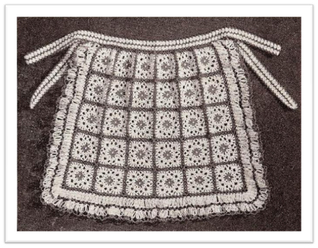 #2036 CHECKED FOR CHARM VINTAGE CROCHET PATTERN