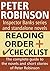 Peter Robinson Reading Order and Checklist by William Daniels