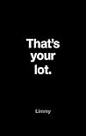 That’s Your Lot