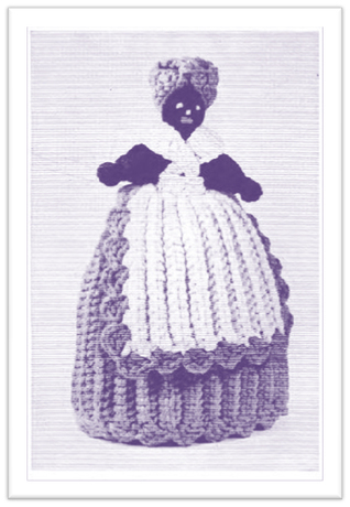 #2573 DOOR STOP VINTAGE CROCHET PATTERN