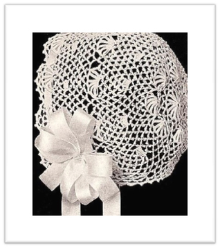 #2693 COLUMBIA CHILDS CAP VINTAGE CROCHET PATTERN