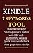 Kindle eBook 7 Keyword Tool by eBook Mechanic