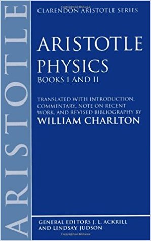 Physics: Books I and II (Clarendon Aristotle Series)