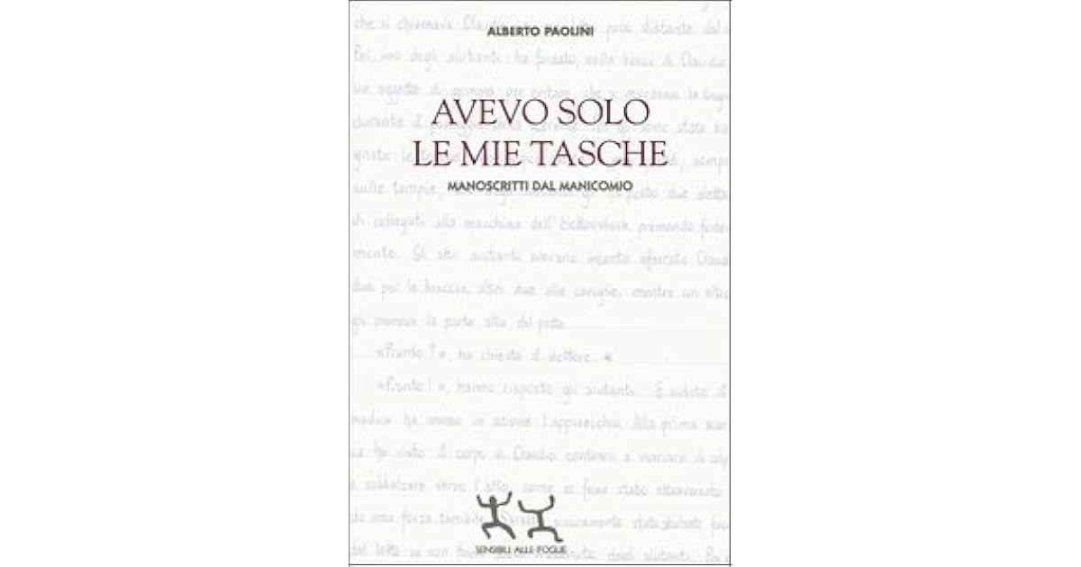 Avevo Solo Le Mie Tasche Pdf