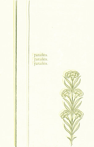 Paradox (Chapbook)