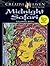 Creative Haven Midnight Safari Coloring Book: Wild Animal Designs on a Dramatic Black Background (Adult Coloring Books: Animals)
