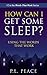 How Can I Get Some Sleep?: Using the Words that Work