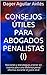 Consejos útiles para abogados penalistas (I): Nociones y estrategias a tener en cuenta para una defensa penal efectiva durante el juicio oral (Spanish Edition)