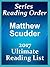 MATTHEW SCUDDER READING LIST WITH KINDLE CHECKLIST AND SUMMARIES: MATTHEW SCUDDER SERIES READING ORDER AND READING LIST