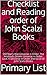 John Scalzi Books Checklist and Reading Order: Old Man’s War Universe in Order, The Android’s Dream Universe in Order, Lock in Universe in Order and list of all John Scalzi Books