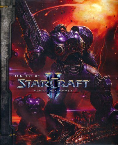 Cover of The Art of StarCraft II: Wings of Liberty