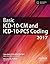Basic ICD-10-CM and ICD-10-PCS Coding, 2017