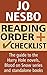 Jo Nesbo Reading Order and Checklist: The guide to the Harry Hole novels, Blood on Snow series and standalone novels