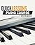 Quicklessons Piano Course: Learn to Play Piano by Ear