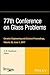 77th Conference on Glass Problems by S K Sundaram