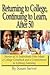 Returning to College, Continuing to Learn, After 50 by Susan Sarver
