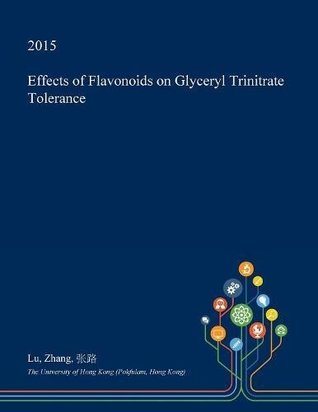 Effects of Flavonoids on Glyceryl Trinitrate Tolerance