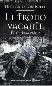 Portada de El trono vacante, de Bernard Cornwell
