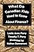 What Do Canadian Kids Need to Know about Finance?