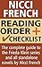 Nicci French Reading Order ...
