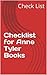 Anne Tyler Books Checklist by Check List
