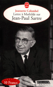 Letrre à Mathilde sur Jean-Paul Sartre