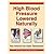 High Blood Pressure Lowered Naturally