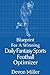 Blueprint for a Winning Daily Fantasy Sports Football Optimizer by Devon Miller