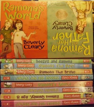 Beverly Cleary 8 book Ramona set: Beezus and Ramona, Ramona the Pest, Ramona the Brave, Ramona and Her Father, Ramona and Her Mother, Ramona Quimby Age 8, Ramona Forever, Ramona's World (Paperback)