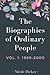 The Biographies of Ordinary People: Volume 1: 1989-2000