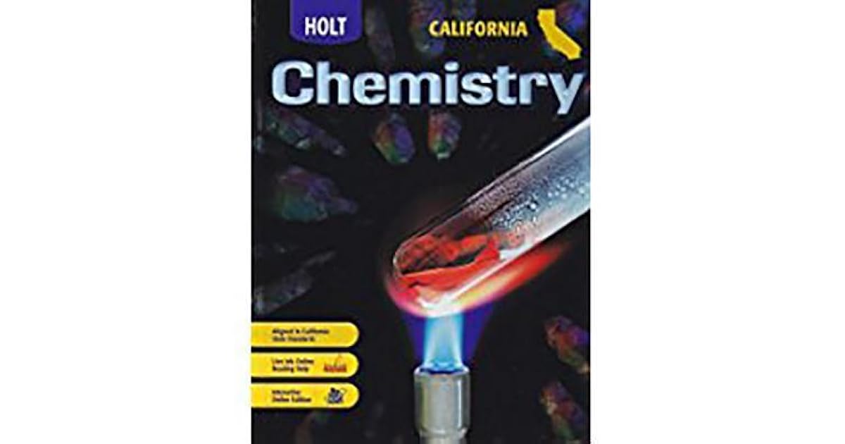 Modern Chemistry California: Student Edition 2007 by Holt, Rinehart ...