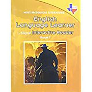 English Language Learner Adapted Interactive Reader Grade 7: Texas (Holt Mcdougal Literature)