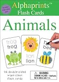 Alphaprints: Wipe Clean Flash Cards Animals