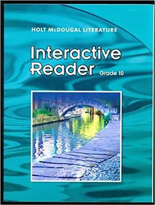 Literature, Interactive Reader Grade 10: Holt Mcdougal Literature Texas
