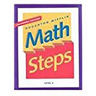 Mathsteps, California Edition: Level 4