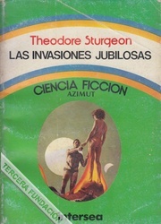 Portada de Las invasiones jubilosas, de Theodore Sturgeon