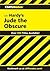 Cliffsnotes on Hardy's Jude the Obscure