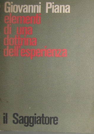 Elementi di una dottrina dell'esperienza