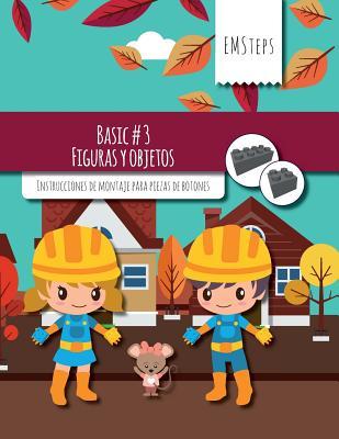 EMSteps #03 Figuras y objetos: Instrucciones de montaje para piezas de botones (EMSteps Basic) (Spanish Edition)