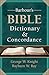 Barbour's Bible Dictionary & Concordance