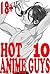HOT ANIME GUYS 10: collection of photos