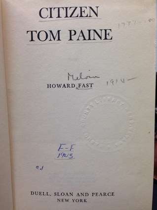 Citizen Tom Paine