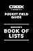POCKET FIELD GUIDE: Survival Book of Lists