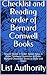 Bernard Cornwell Books Checklist and Reading Order: Sharpe Series in Order, Saxon Tales in Order, Starbuck Chronicles in Order, Warlord Chronicles Series in Order and More!