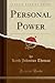 Personal Power by Keith Johnston Thomas Personal Power by Keith Johnston Thomas